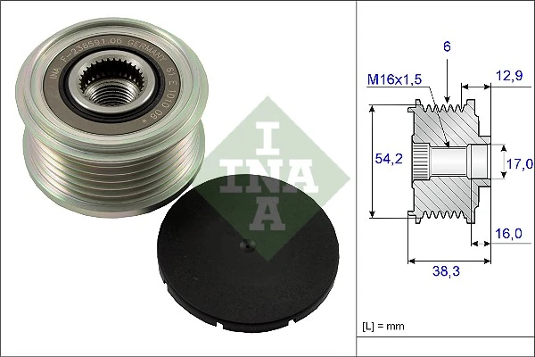 Alternator Freewheel Clutch